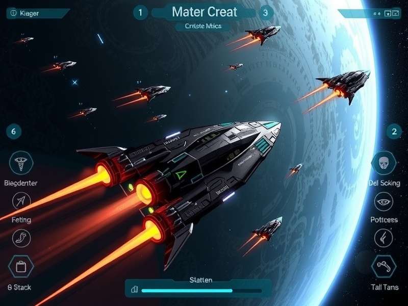 Galaxy Raider Elite space combat gameplay