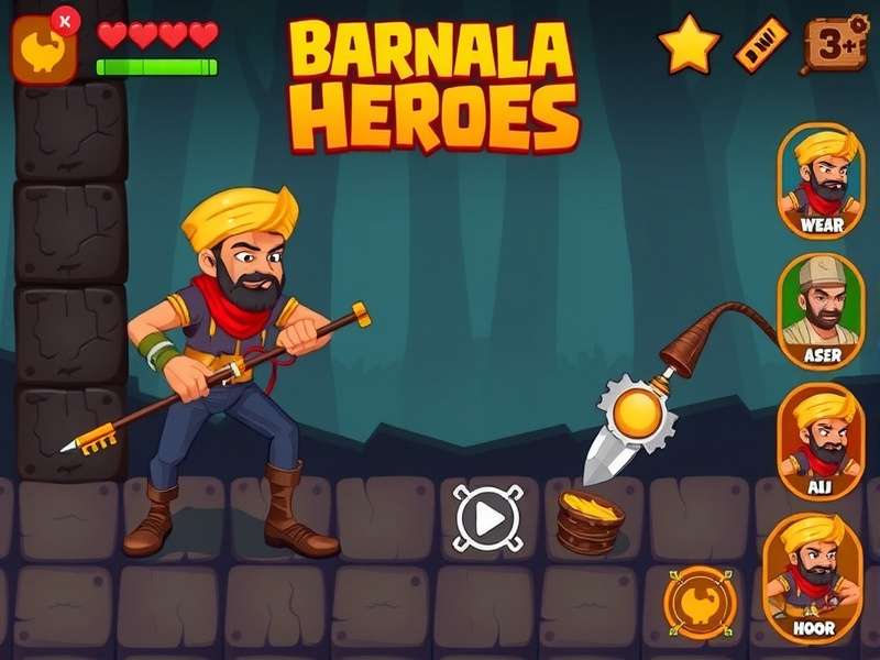 Barnala Heroes character ability showcase