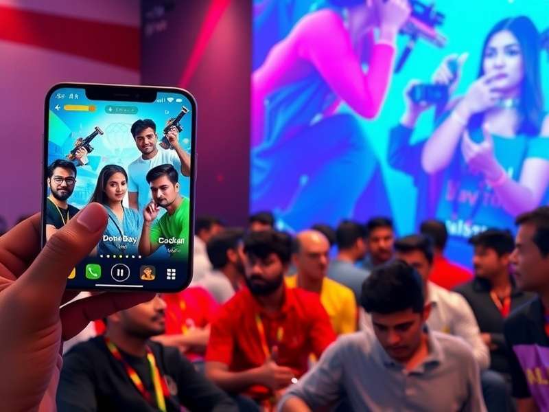 Game5 community event showing diverse group of Indian players engaged in tournament