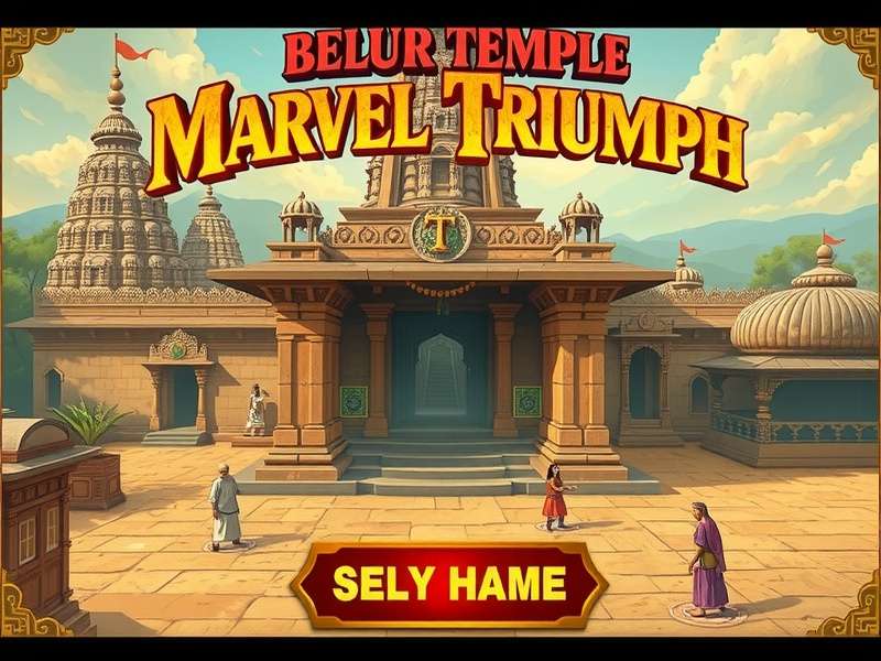Belur Temple Marvel Triumph gameplay illustration