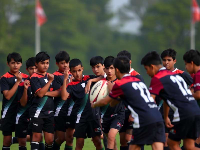 Rugby Prodigies Chandigarh training session