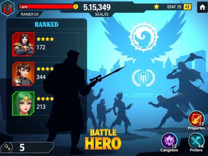 Battle Hero character abilities showcase