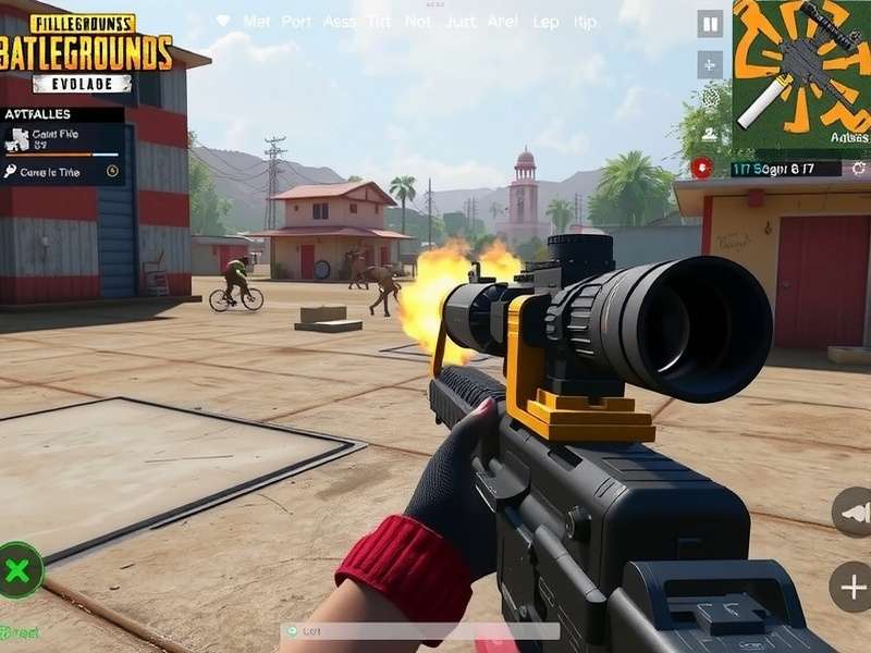 PUBG Bharat Maverick Conqueror gameplay screenshot showing intense battle action