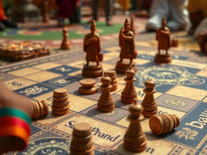 Ancient Indian board game artifacts similar to Jeera Juggernauts